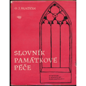 Slovník památkové péče - O. J. Blažíček