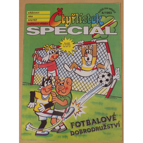 Čtyřlístek speciál 6/1993 - Fotbalové dobrodružství