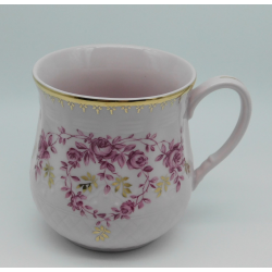 Hrnek, Růžový porcelán - Chodov